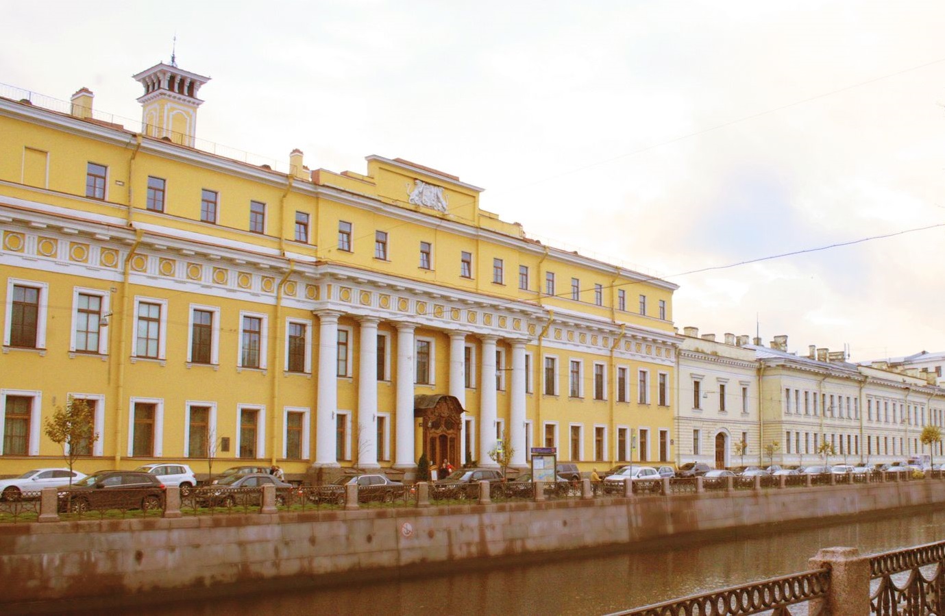 Юсуповский дворец в санкт петербурге фото снаружи