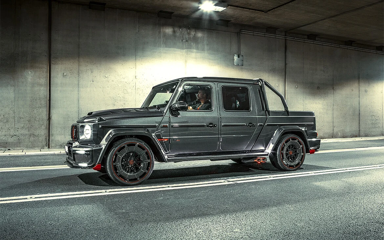 Brabus представила 900-сильный пикап на базе Mercedes-AMG G 63