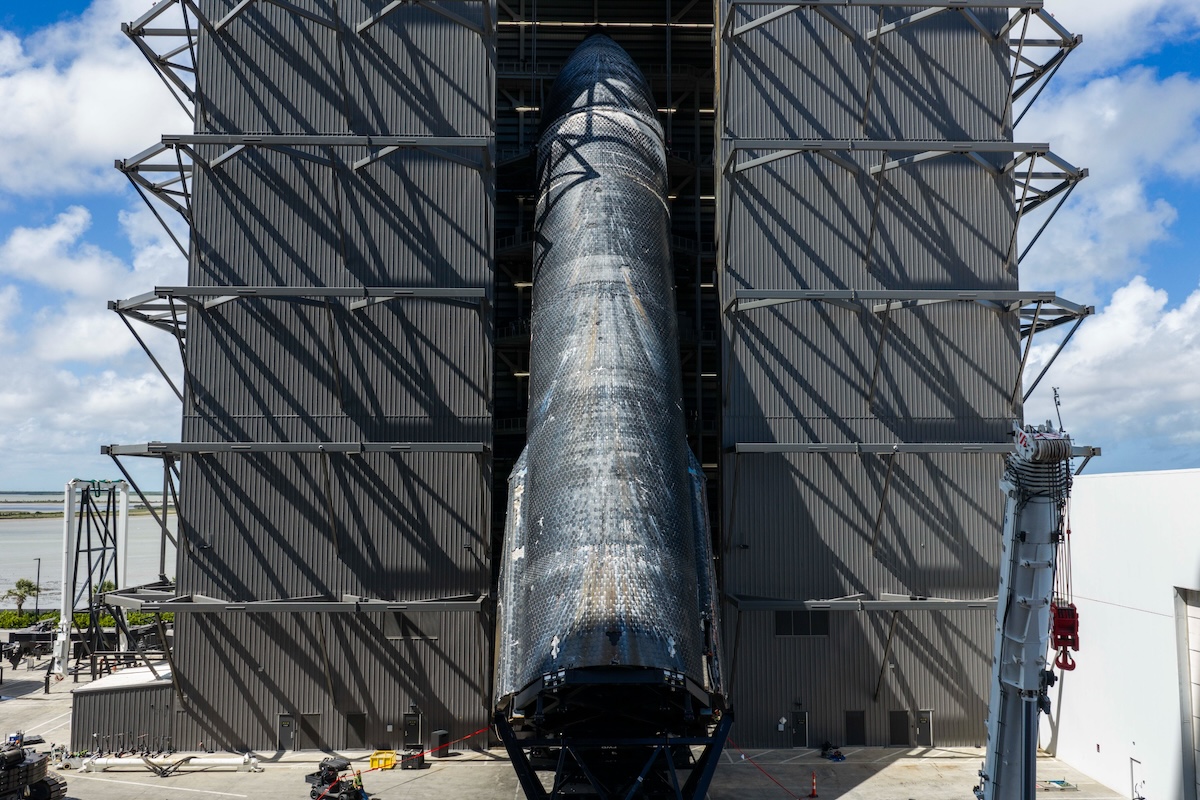 Starship 40 вернулся на базу SpaceX после приводнения в Индийском океане