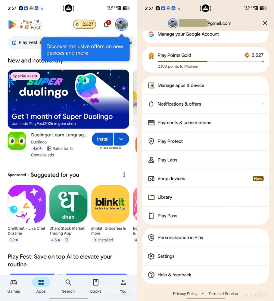 Google начала продавать смартфоны через новый раздел Play Store