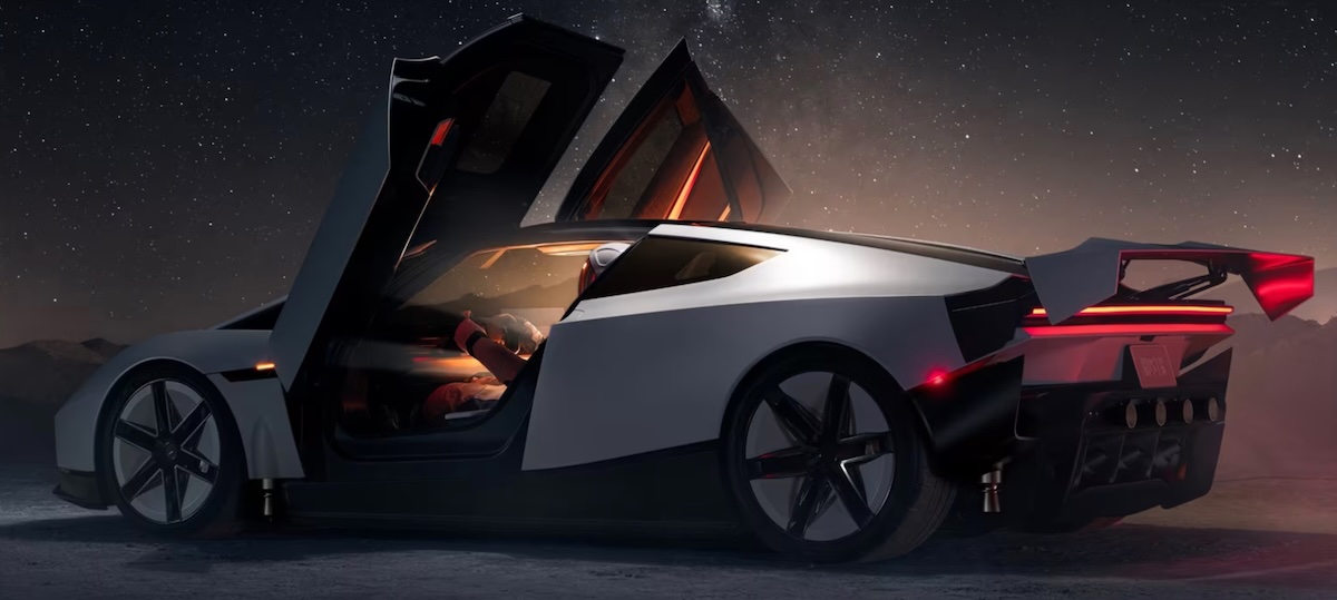 Tesla представила Roadster в трёх версиях с ракетными двигателями