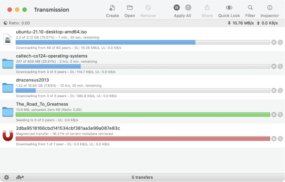 Вышел BitTorrent-клиент Transmission 4.1.4 с исправлениями безопасности и ошибок