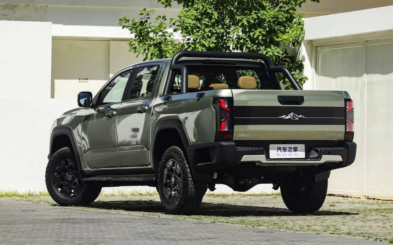Пикап Chery Rely R08 начали продавать в России: цены от 3,1 млн рублей