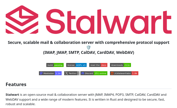 Stalwart 1.0 вышел из стадии разработки: почтовый сервер ускорили и расширили