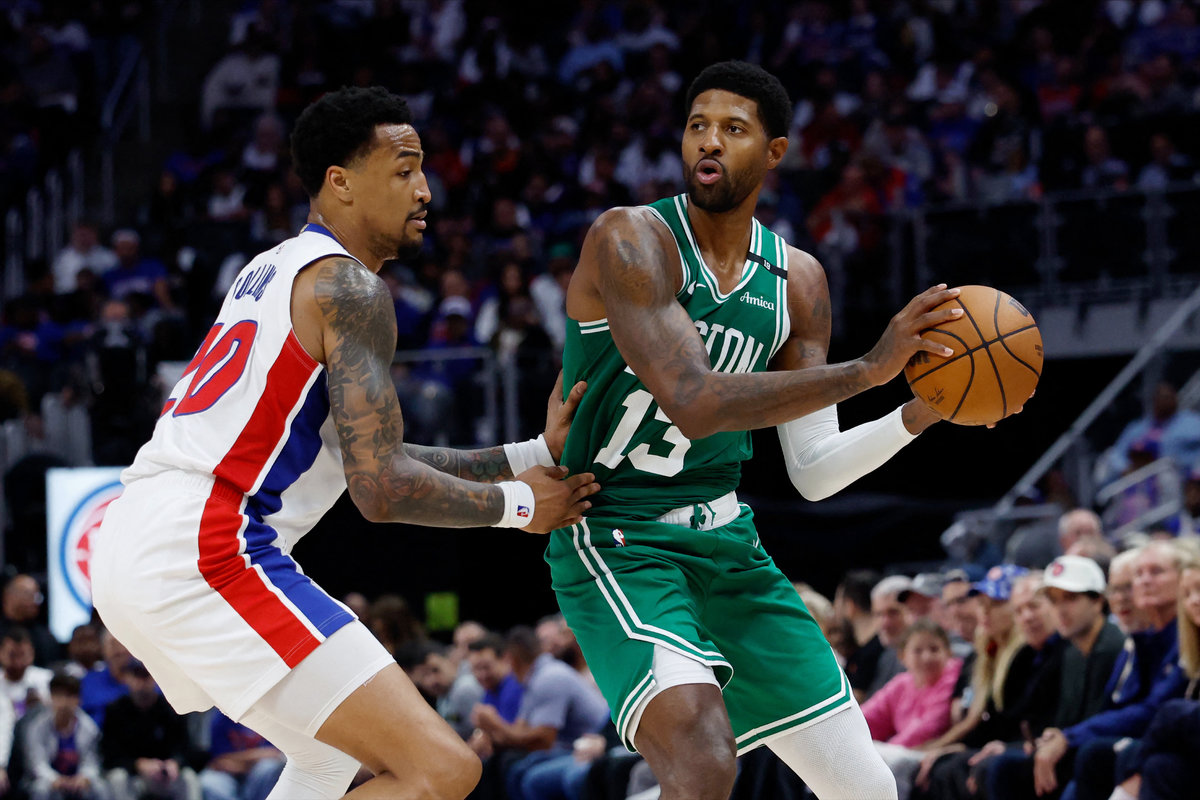 «Детройт» обыграл «Бостон» в стартовом матче сезона НБА