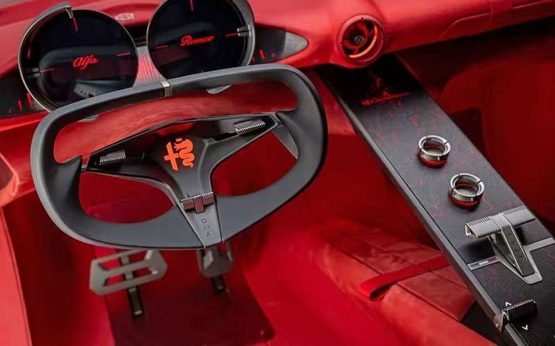 Alfa Romeo представила концепт четырехместного купе Cuorerosso