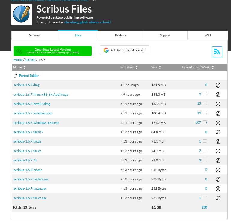 Scribus 1.6.7 получил исправления уязвимостей и улучшения вёрстки