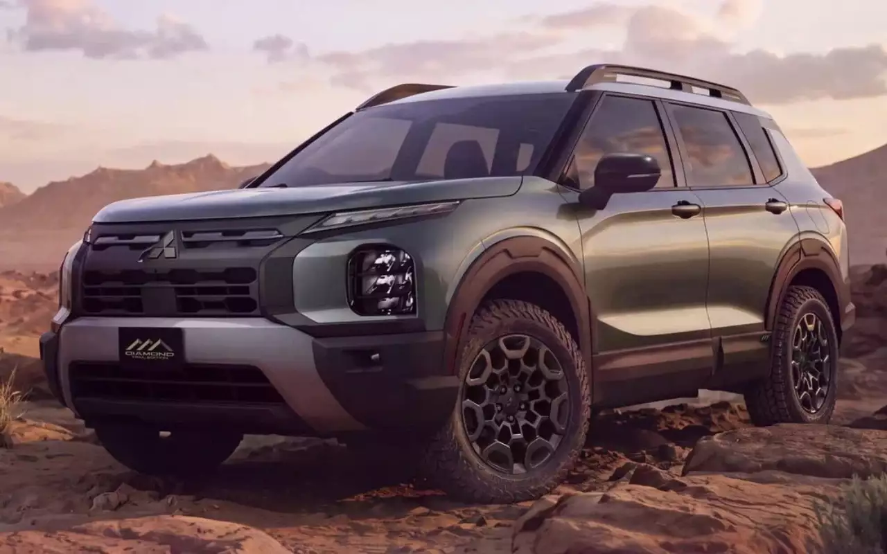 Mitsubishi показала внедорожный Outlander Diamond Trail Edition