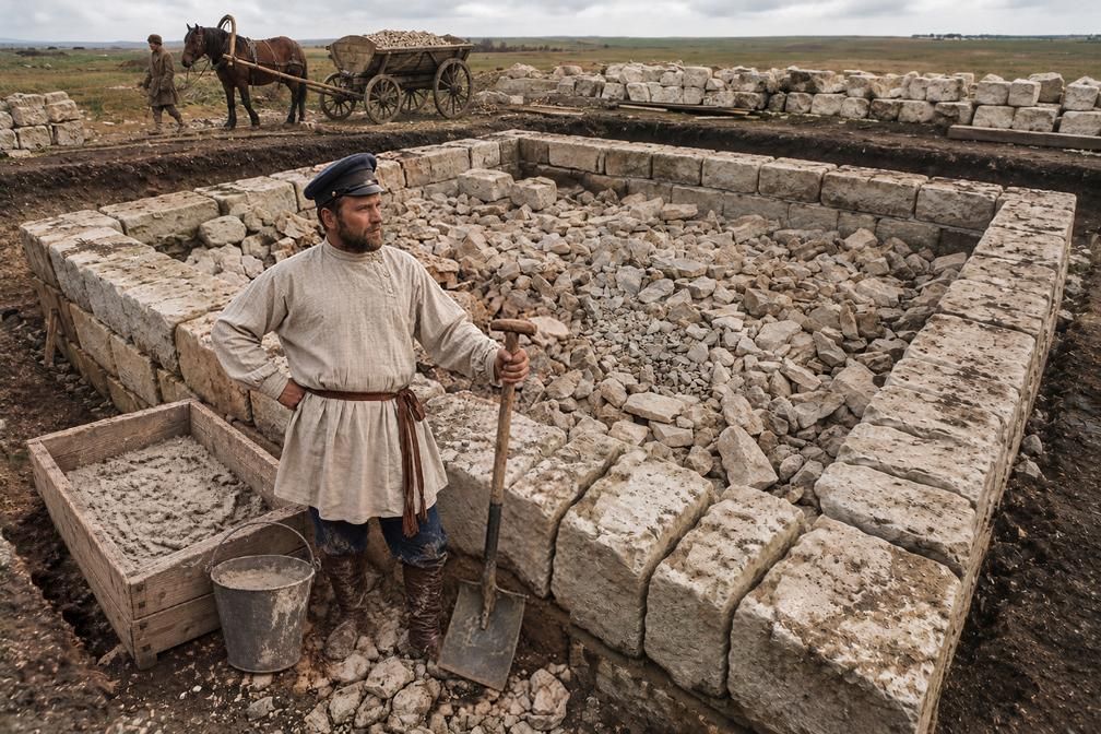 Камни из Ивановского канала нашли в основании памятника Дмитрию Донскому