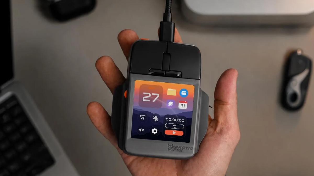Arctic Fox представила мышь Super Mouse с сенсорным экраном
