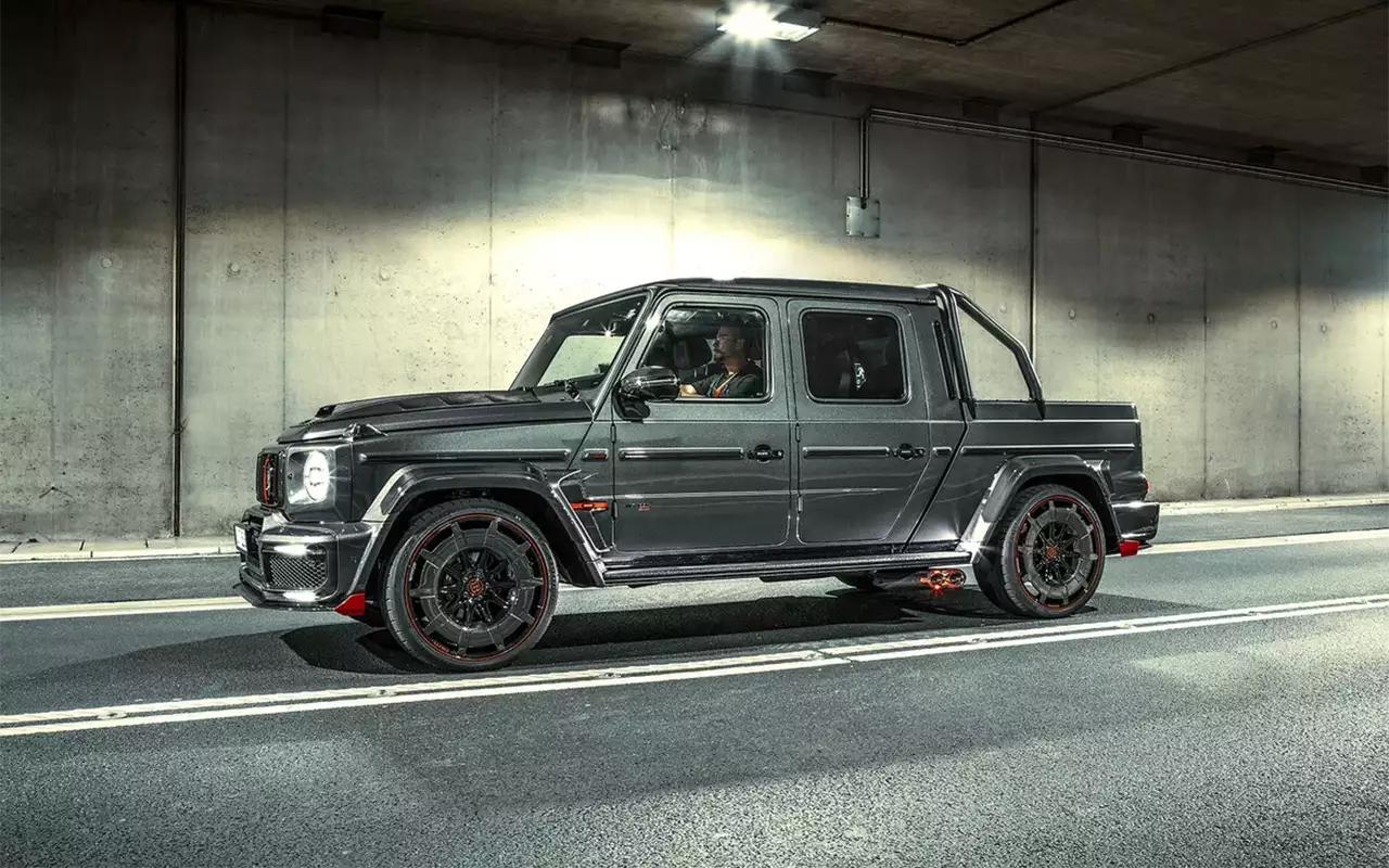 Brabus представила 900-сильный пикап на базе Mercedes-AMG G 63