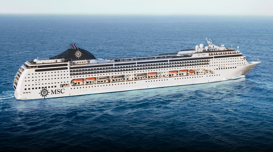 MSC Opera отменила два круиза из-за задержки после техобслуживания