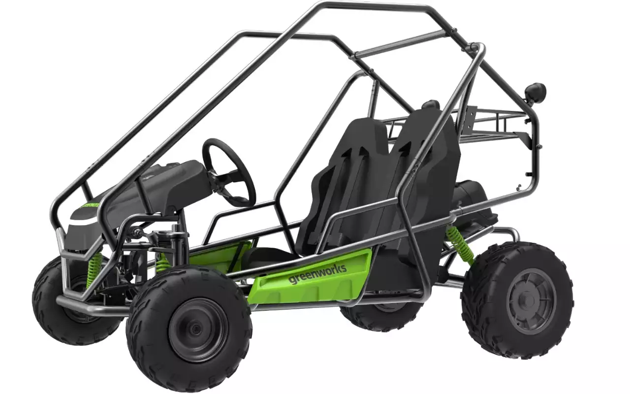 Greenworks представила электрический карт GK52400 для бездорожья