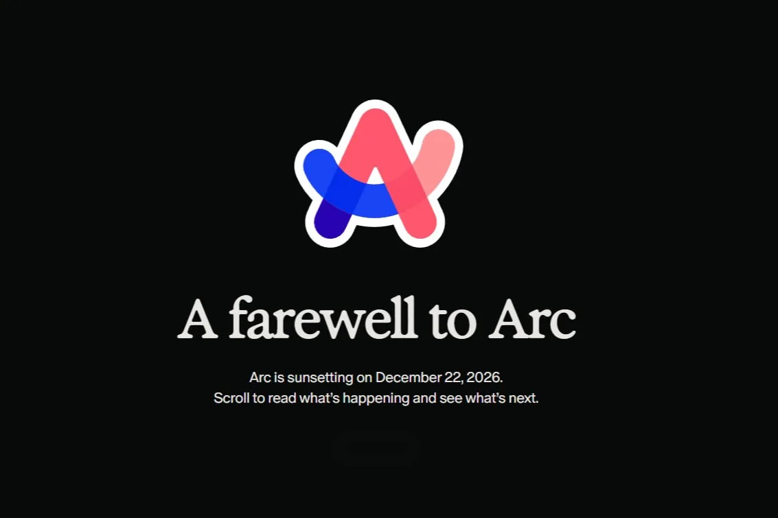 The Browser Company отключит Arc: пользователям предложили перейти на Dia
