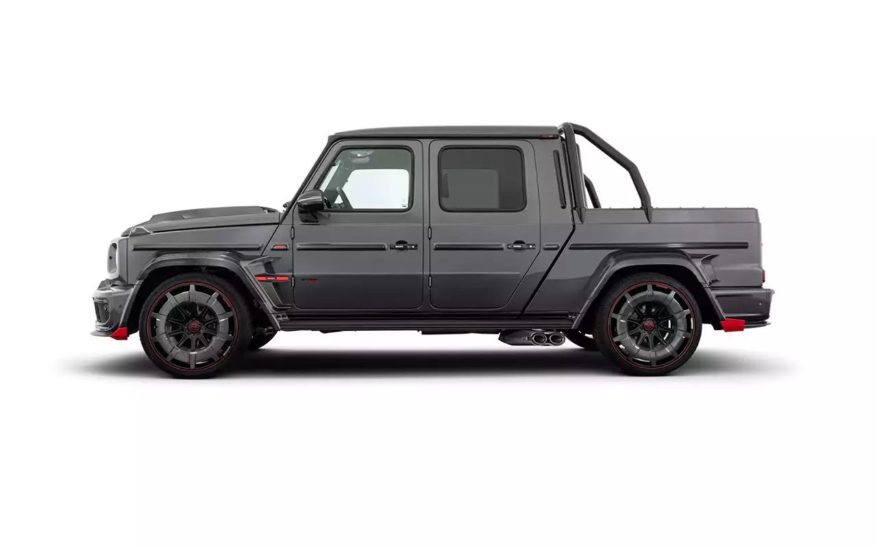 Brabus представила 900-сильный пикап на базе Mercedes-AMG G 63