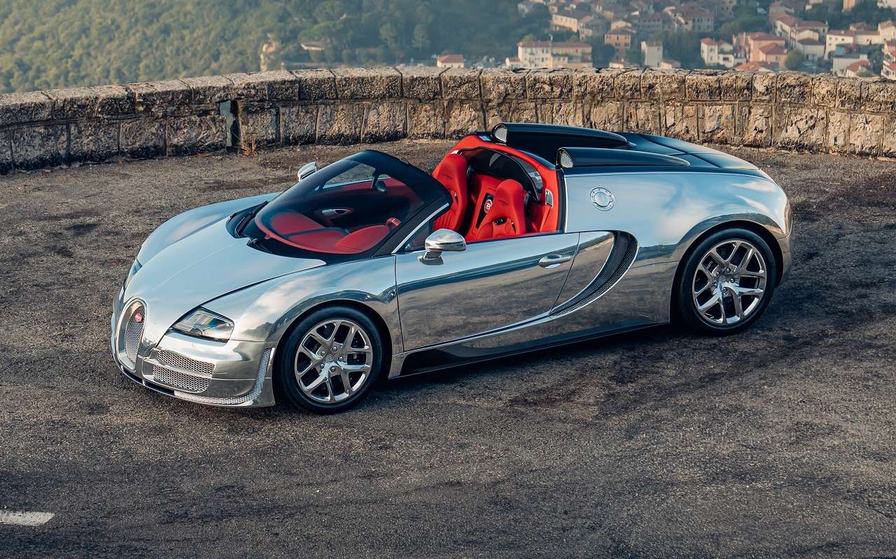 Bugatti восстановила уникальный Veyron Grand Sport Vitesse с алюминиевым кузовом
