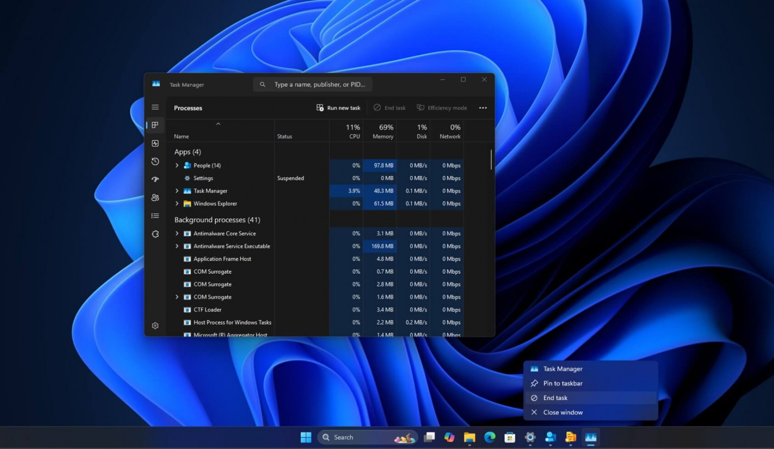 Почему при зависании Windows не открываются панель задач и диспетчер задач
