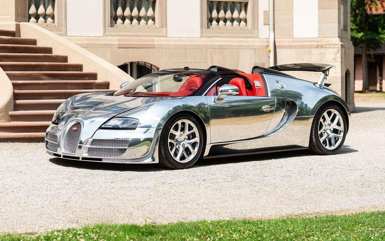 Bugatti восстановила уникальный Veyron Grand Sport Vitesse с алюминиевым кузовом