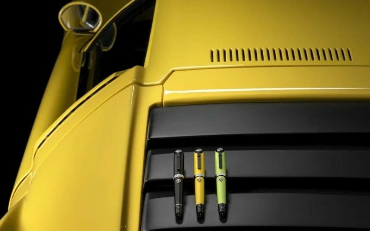 Montegrappa выпустила ручки в честь Lamborghini Miura