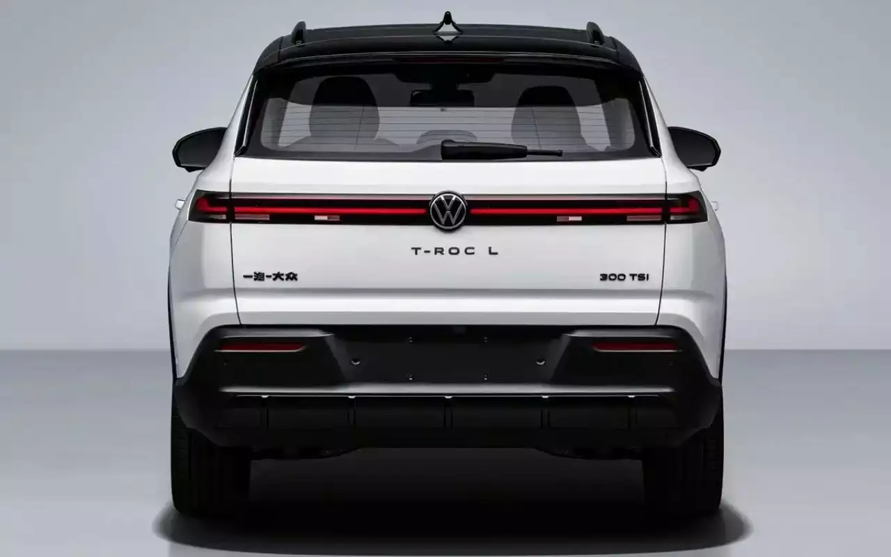 Volkswagen T-Roc L для Китая заметили в базе MIIT