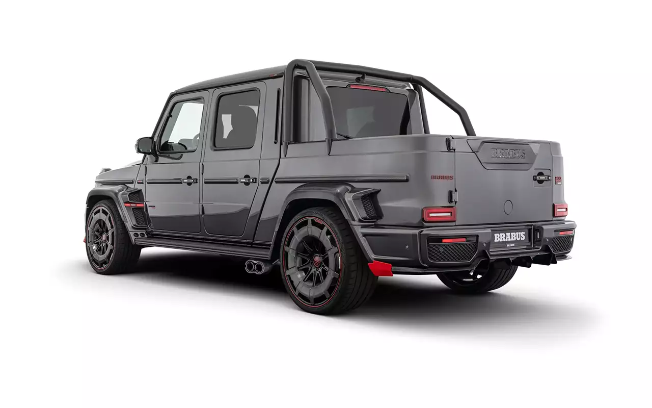 Brabus представила 900-сильный пикап на базе Mercedes-AMG G 63