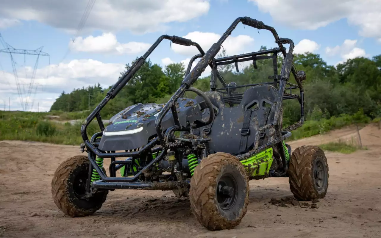 Greenworks представила электрический карт GK52400 для бездорожья