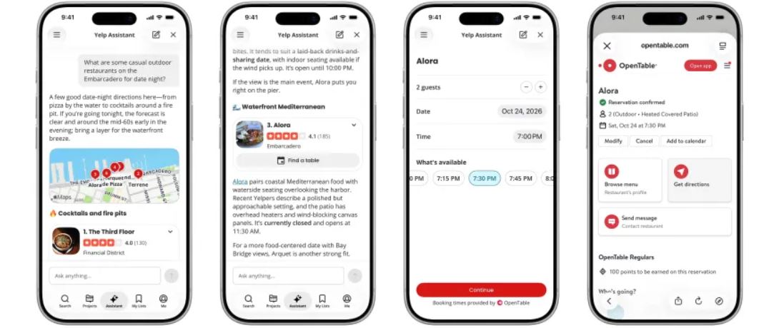 Yelp запустила голосового ИИ-агента для проверки очередей в ресторанах