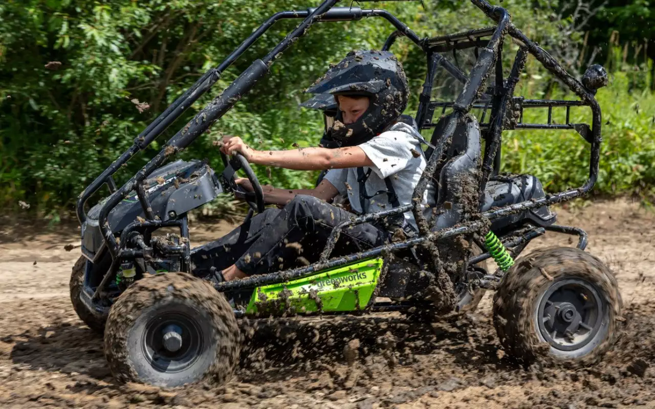 Greenworks представила электрический карт GK52400 для бездорожья