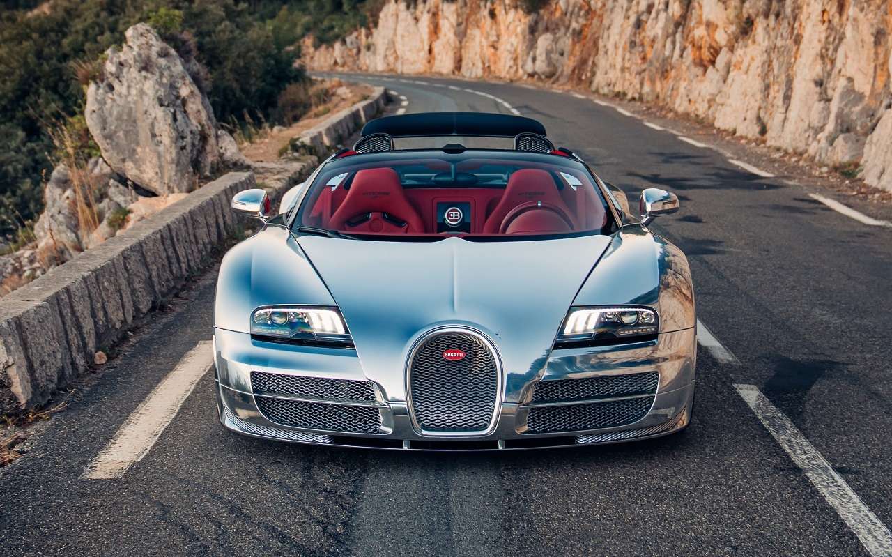 Bugatti восстановила уникальный Veyron Grand Sport Vitesse с алюминиевым кузовом