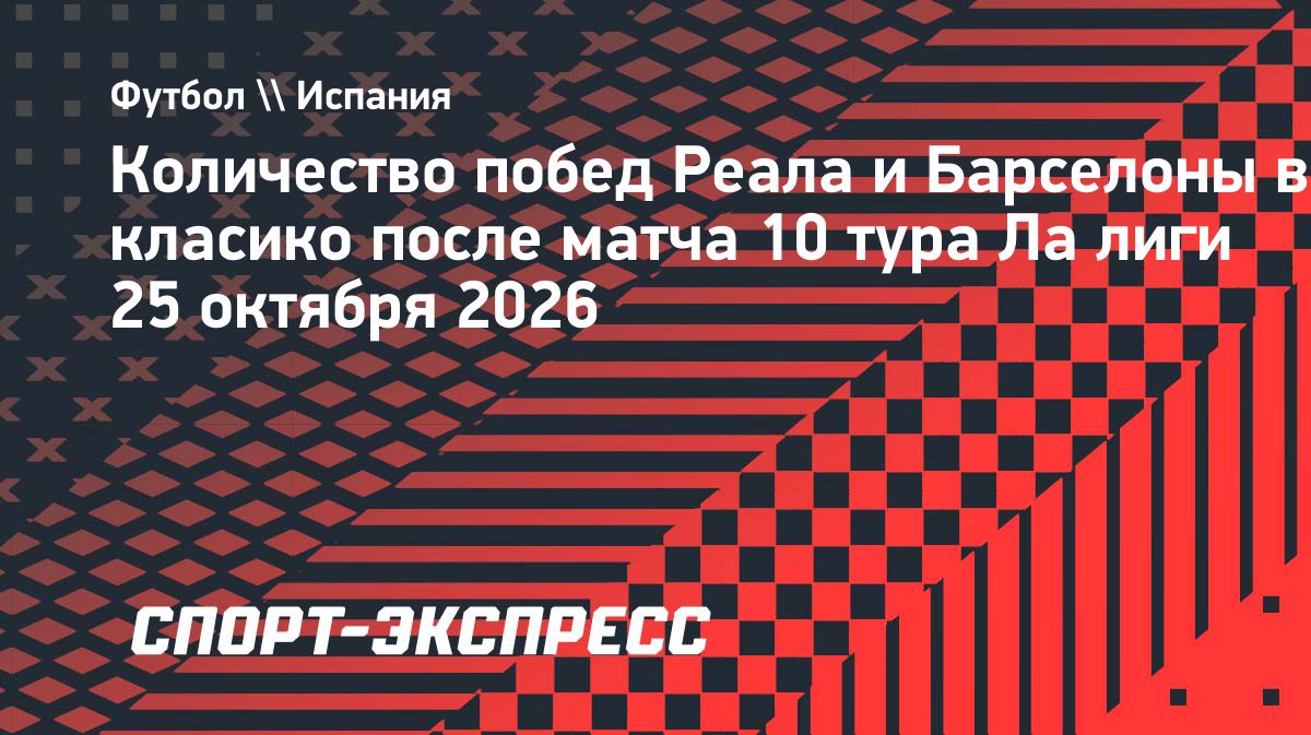 «Реал» обошёл «Барселону» по числу побед в официальных класико