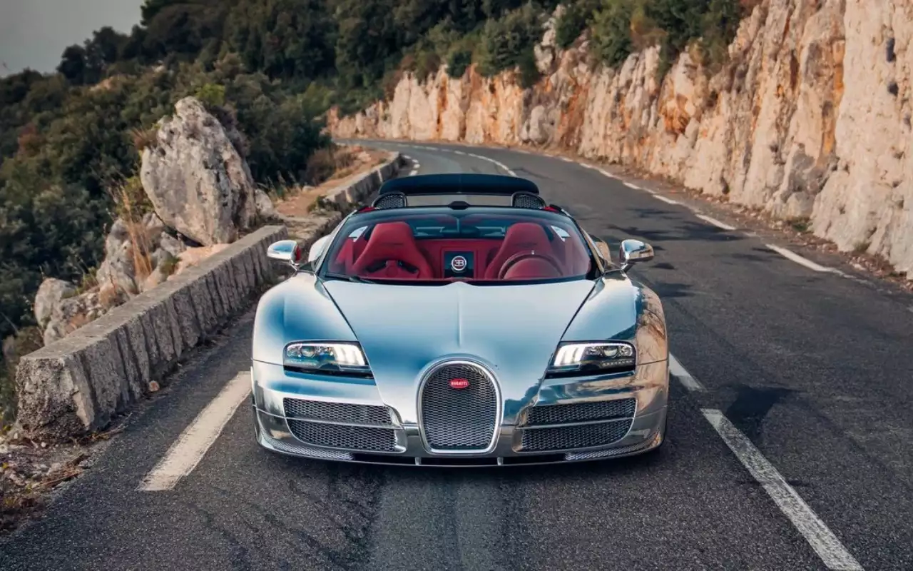 Уникальный Bugatti Veyron с кузовом из полированного алюминия вернулся в Мольсхайм