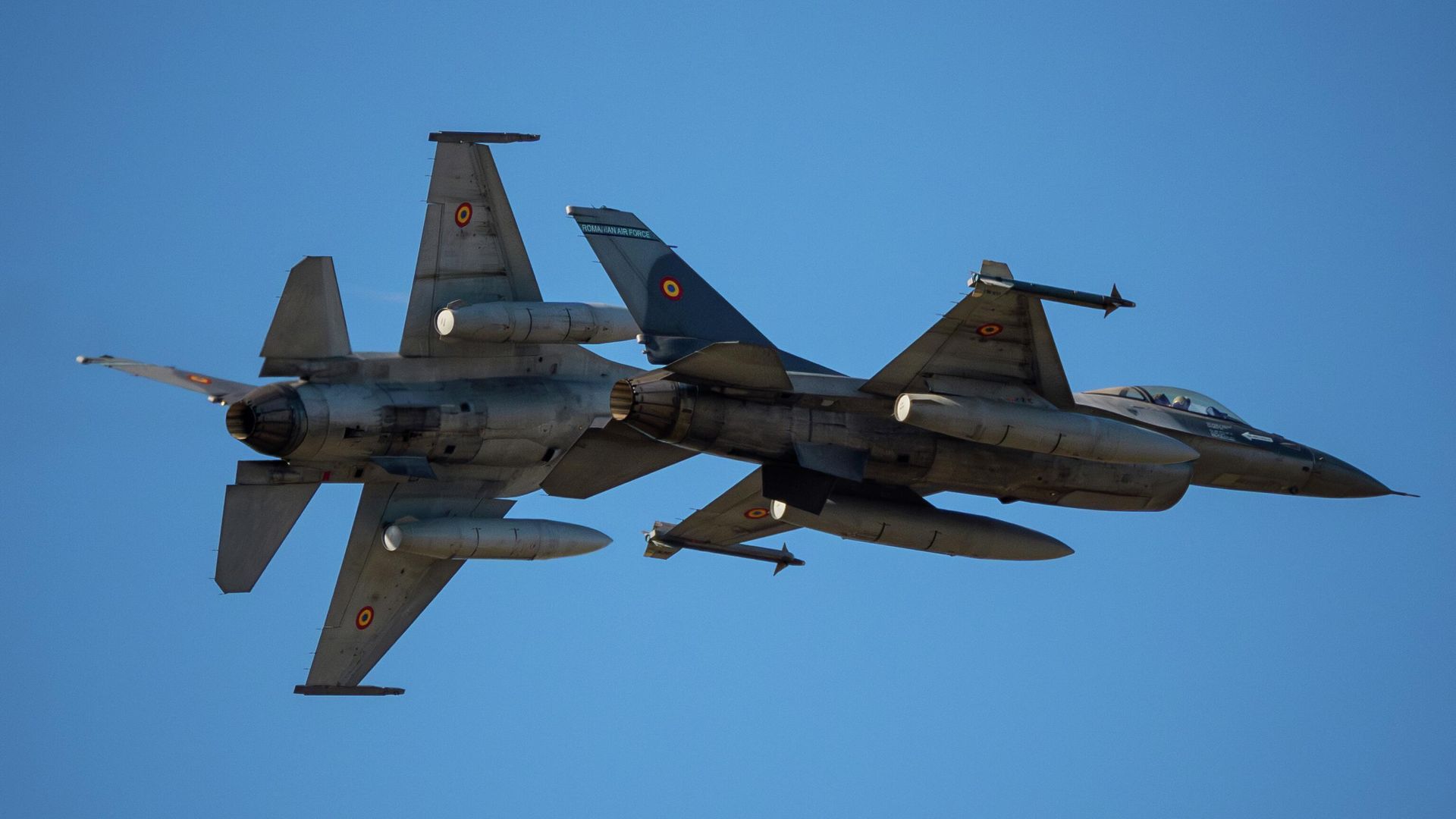 Румынские F-16 сбили два беспилотника над Чёрным морем