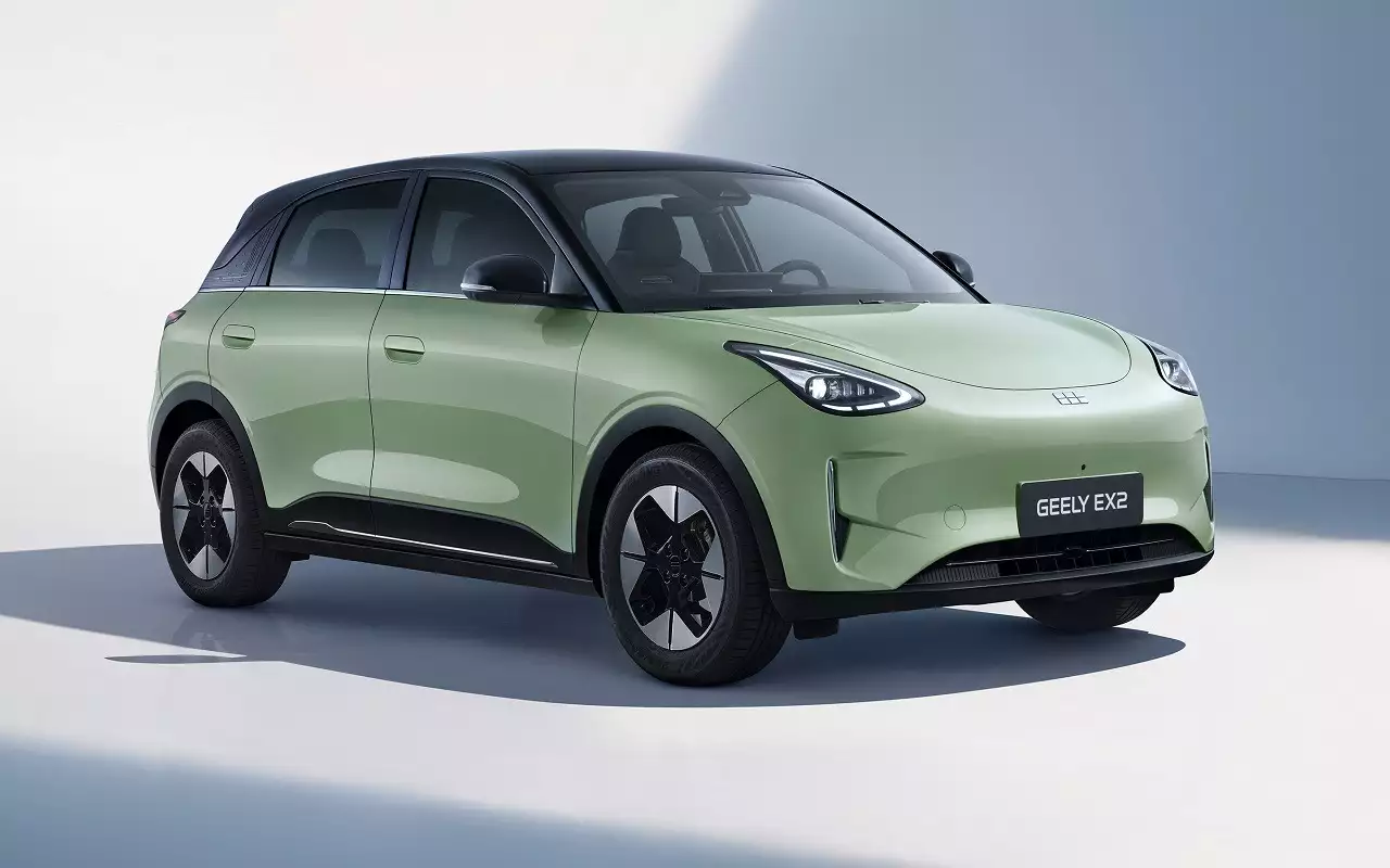 Geely EX2 планируют вывести на российский рынок