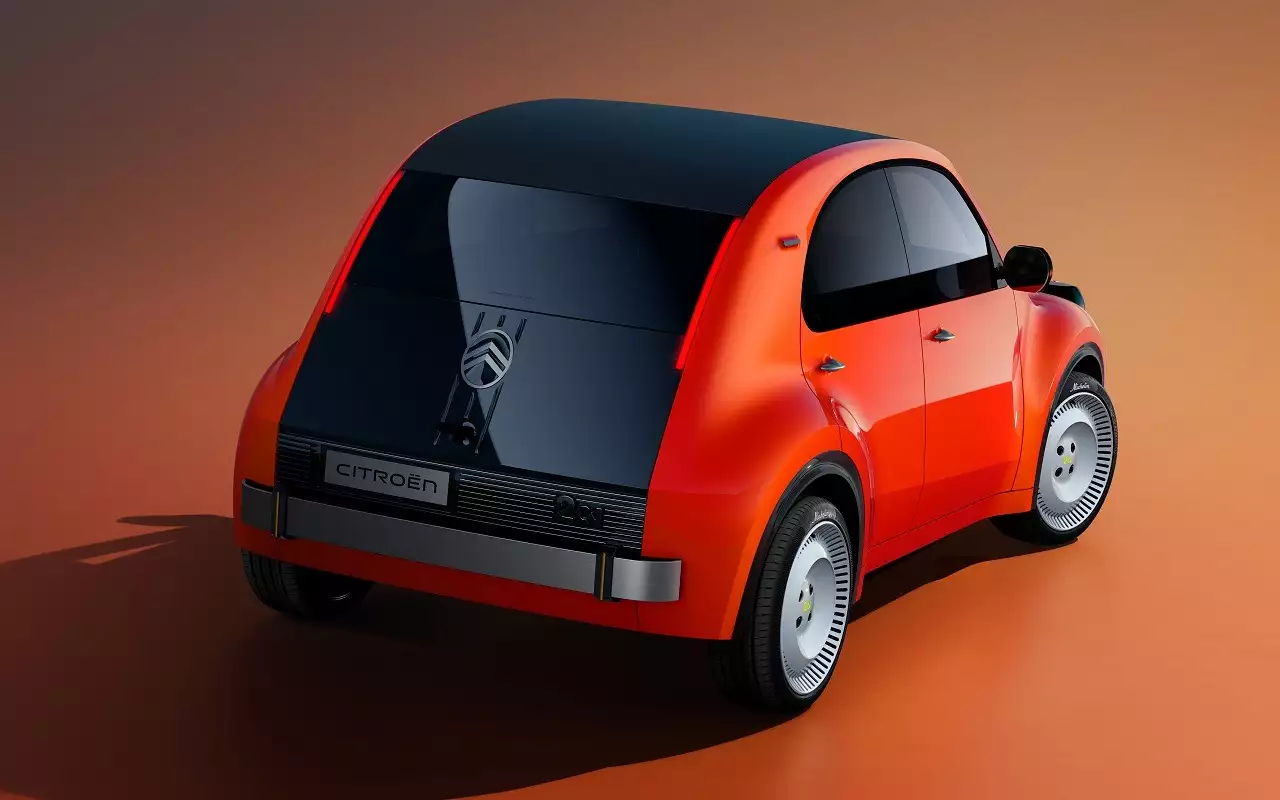 Citroën представила электрический концепт в духе 2CV