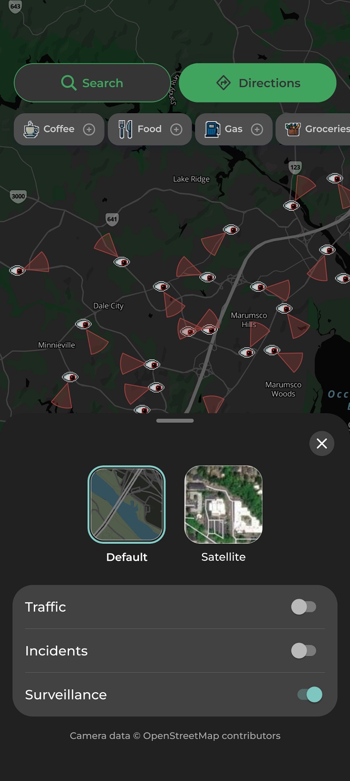 MapQuest добавил карту камер распознавания номеров на фоне спора о слежке