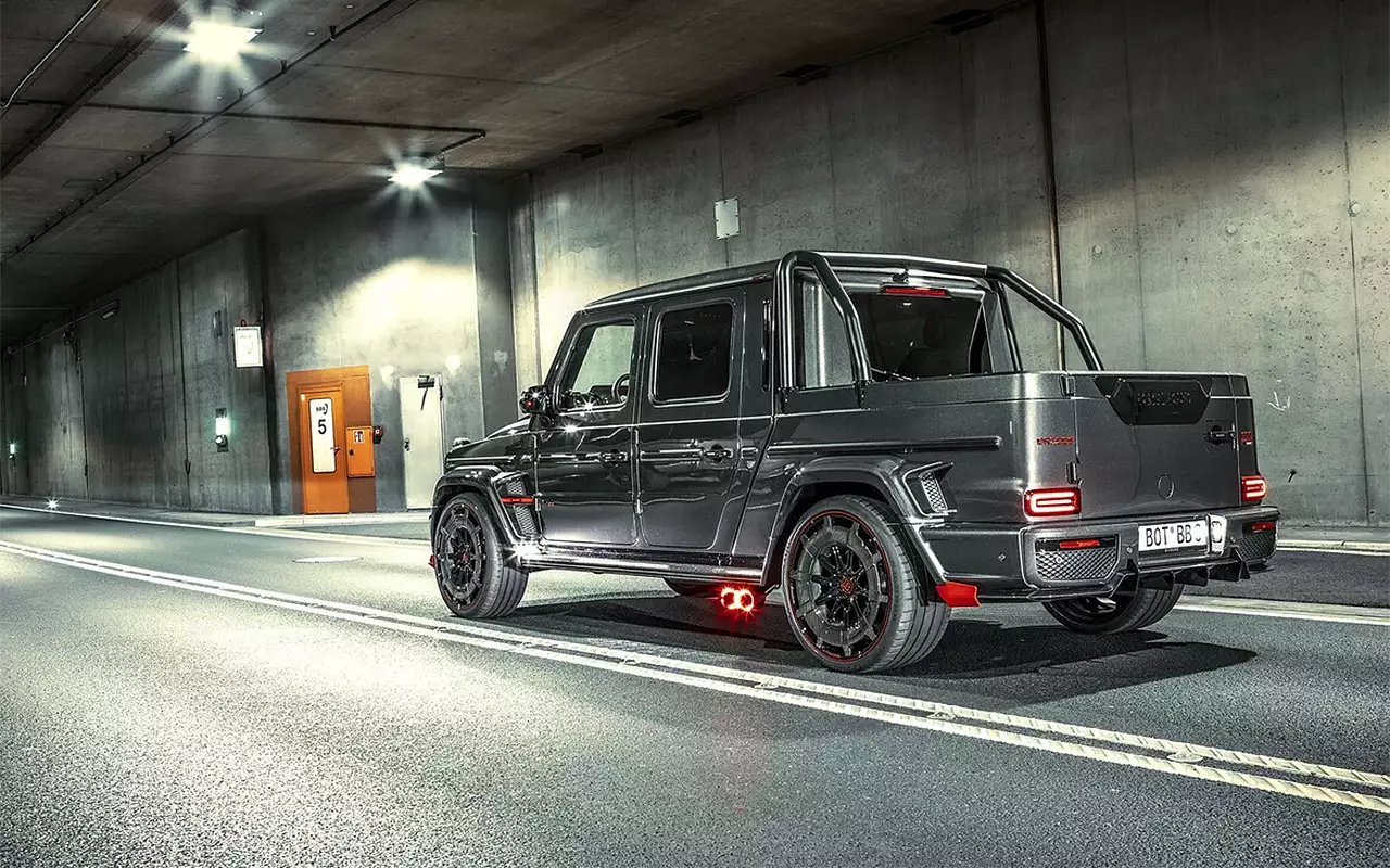 Brabus представила 900-сильный пикап на базе Mercedes-AMG G 63