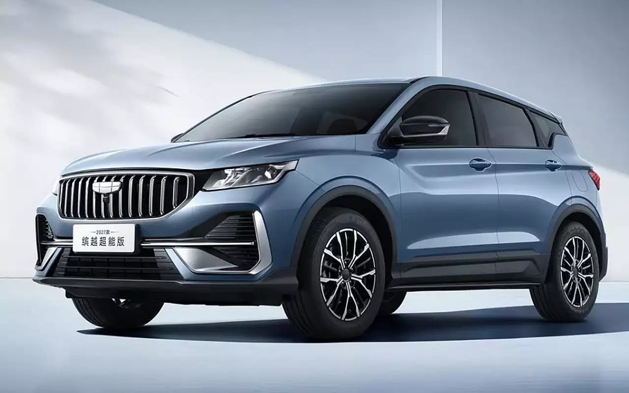 Обновленный Geely Binyue: первые изображения и изменения в салоне