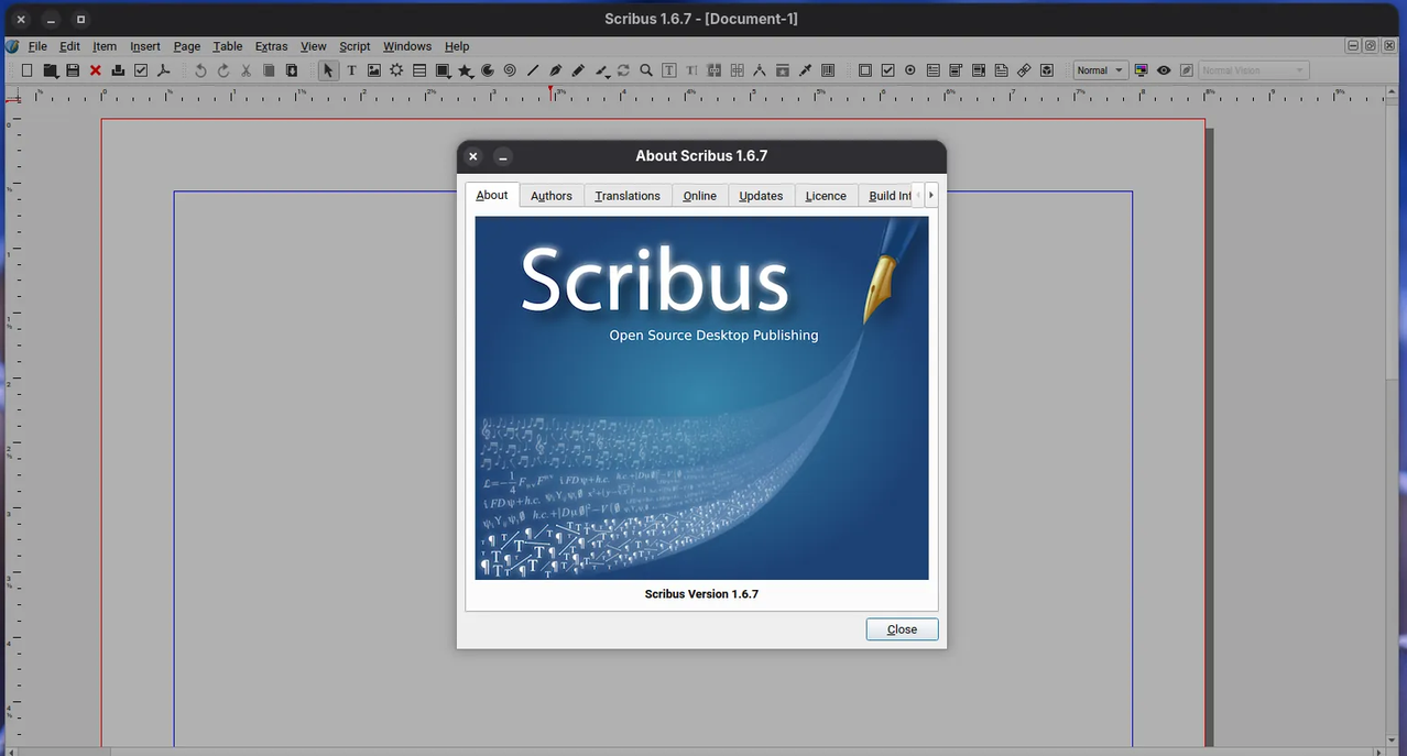 Scribus 1.6.7 получил исправления уязвимостей и улучшения вёрстки