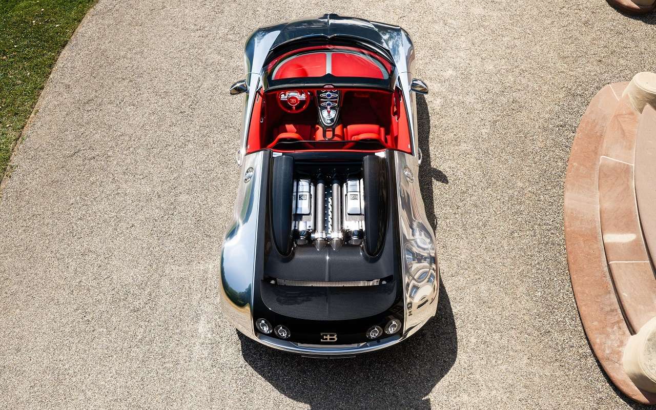 Bugatti восстановила уникальный Veyron Grand Sport Vitesse с алюминиевым кузовом