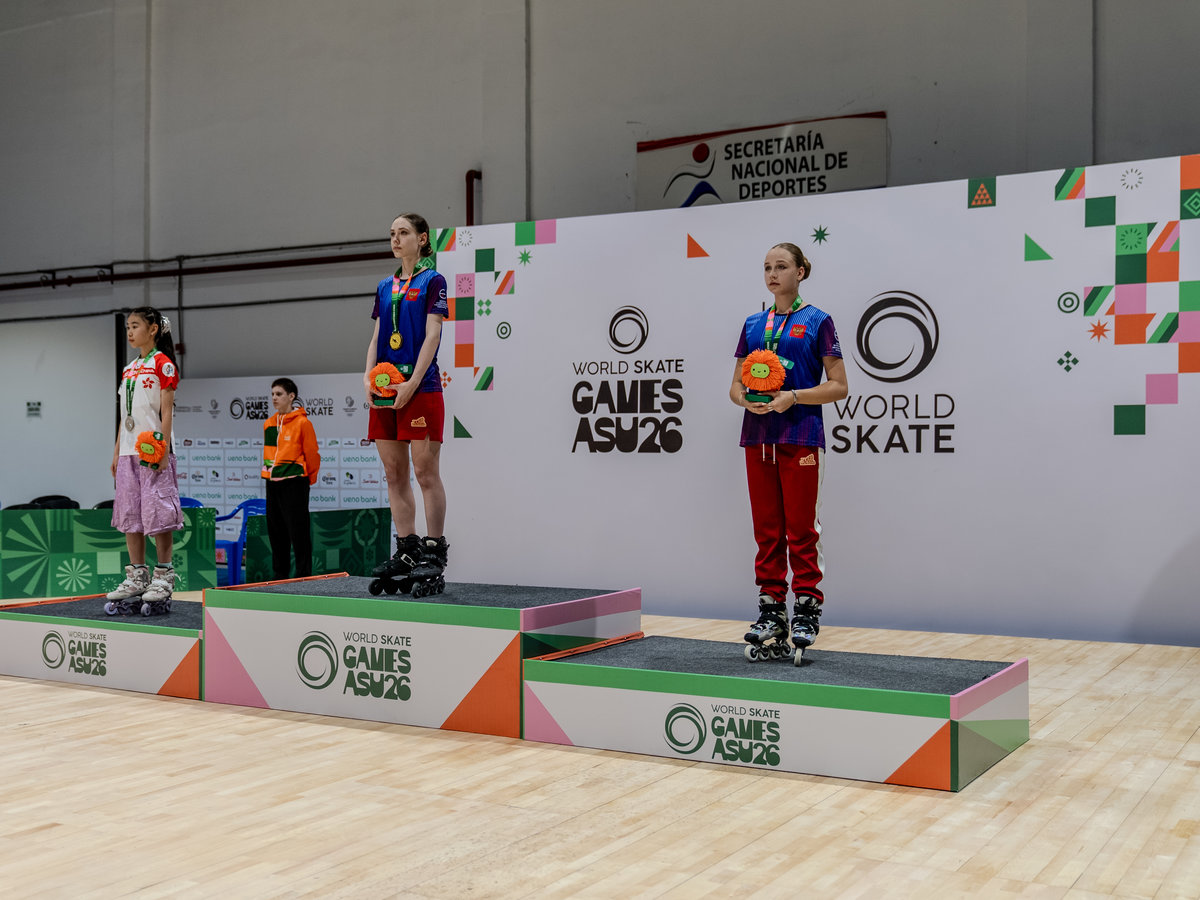Россия завоевала 17 медалей на World Skate Games в Парагвае