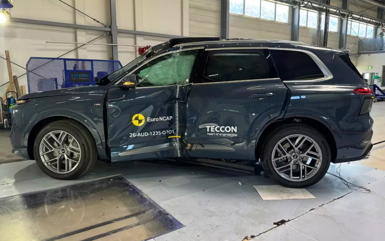 Audi Q7 получил пять звезд Euro NCAP, но тест выявил недостатки