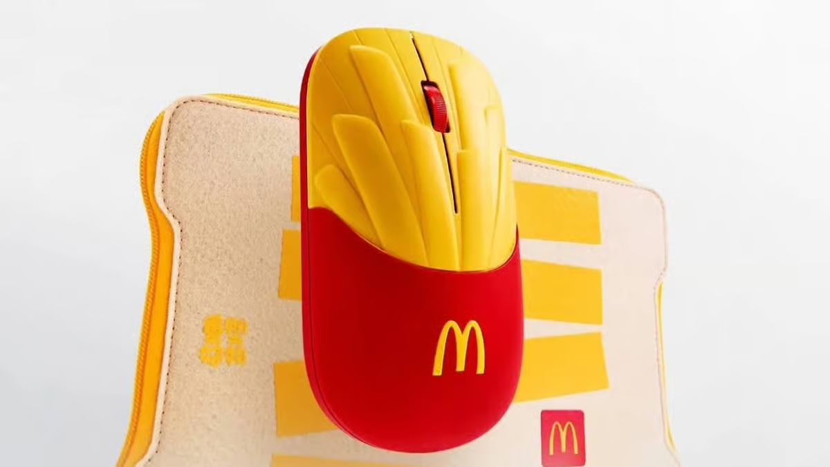McDonald’s в Китае выпустит мышь в виде упаковки для картофеля фри