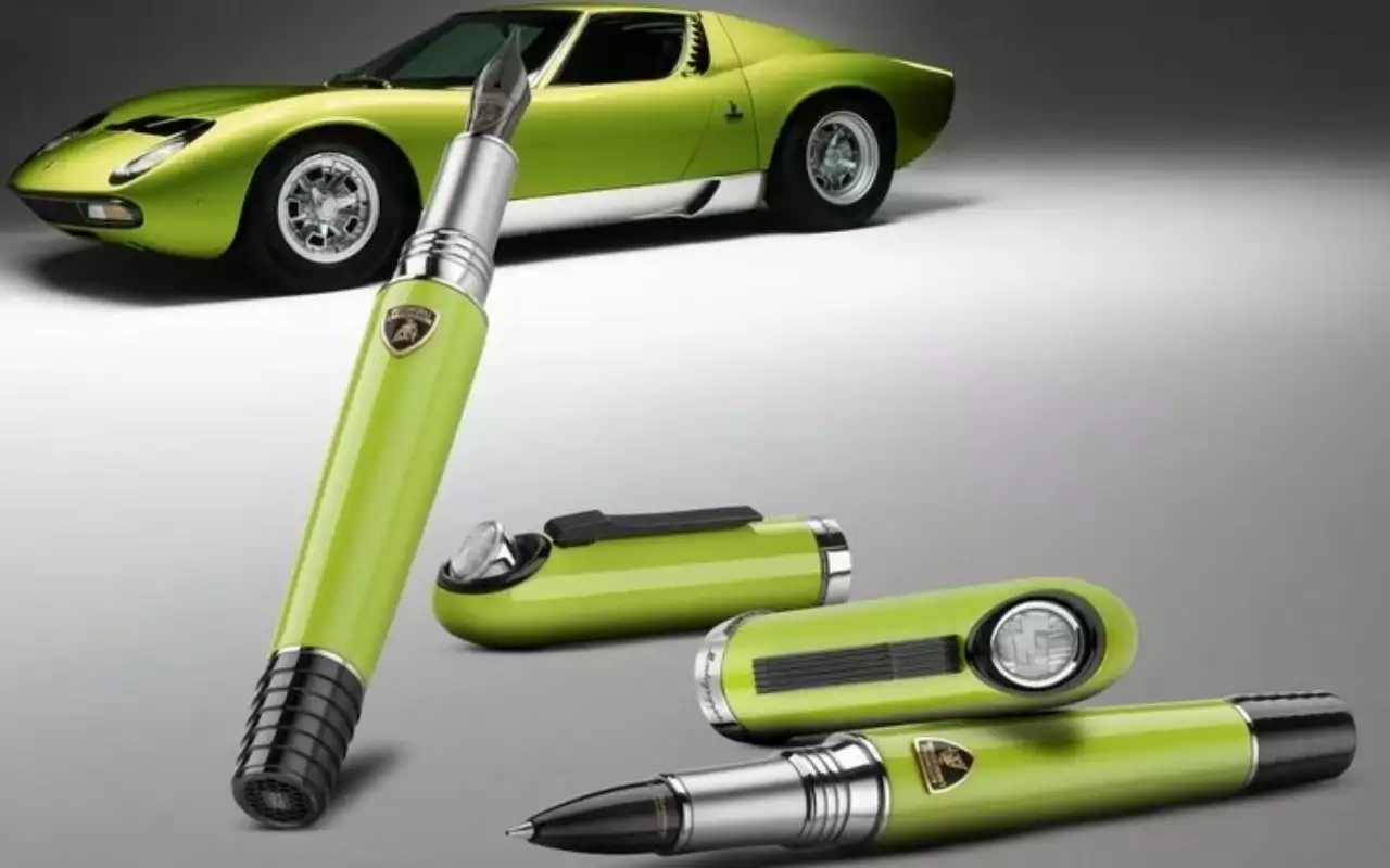 Montegrappa выпустила коллекцию ручек в честь Lamborghini Miura