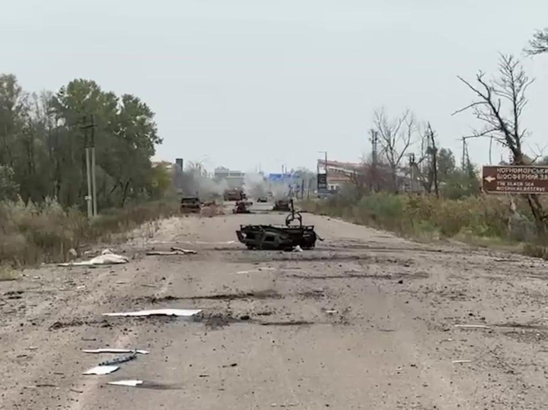 В Алешках завершили разминирование маршрутов для гуманитарной миссии