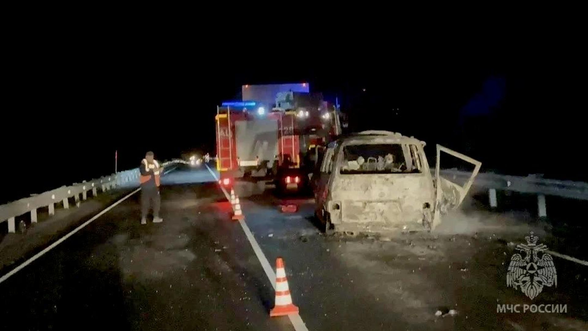 В ДТП на трассе в Тюменской области погибли семь человек