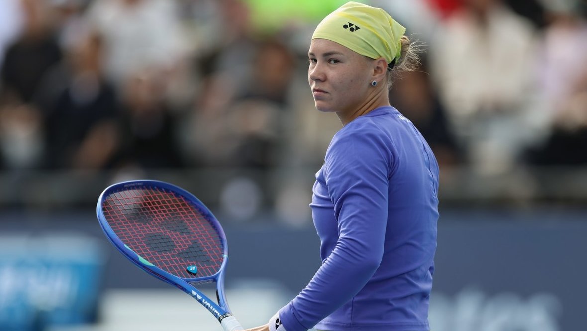 Диана Шнайдер вышла во второй круг турнира WTA 1000 в Ухане