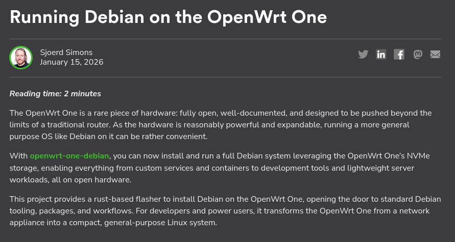 OpenWrt 25.12.5: поддержка новых устройств, обновления WPA3 и исправления уязвимостей