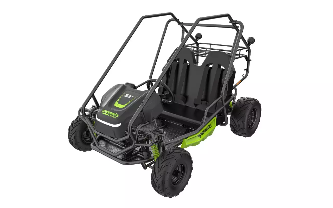 Greenworks представила электрический карт GK52400 для бездорожья