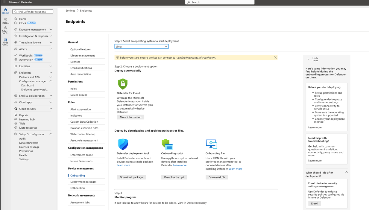 Microsoft выпустила публичное превью Defender для настольных ПК на Linux