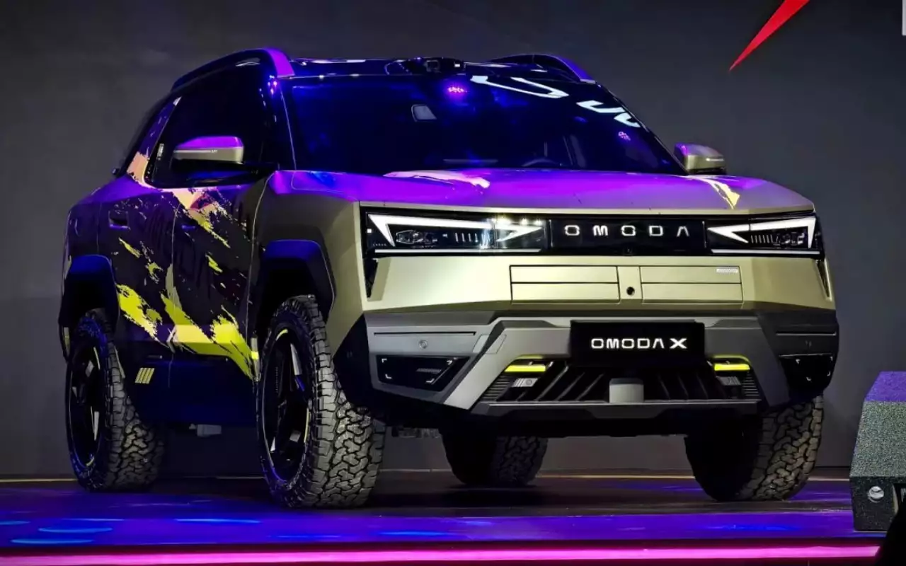 Omoda представила кроссовер X с LiDAR и клиренсом 200 мм